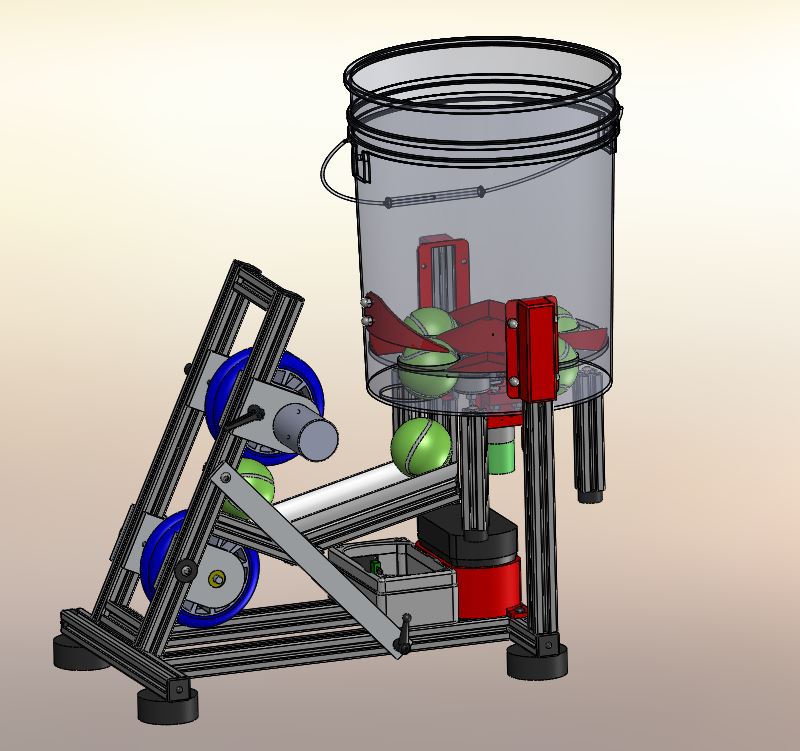 网球投掷器发球机igs